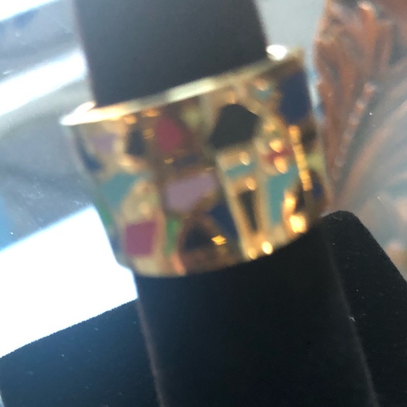 Great Gift! Multi Color Fashion Enamel Ring - Picture 4 of 4